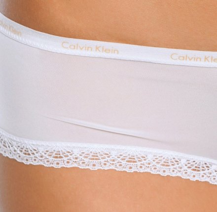 Calvin Klein kalhotky dámské D3448E-100 bílé M