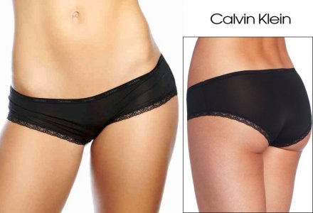 Calvin Klein kalhotky dámské D3448E-001 černé M