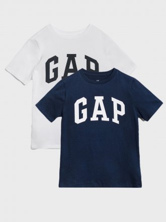GAP dětské tričko 621077 2pc modré/bílé
