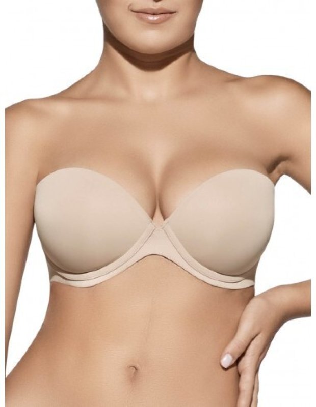 Selene korzetová push up podprsenka Tania tělová | Vermali.cz