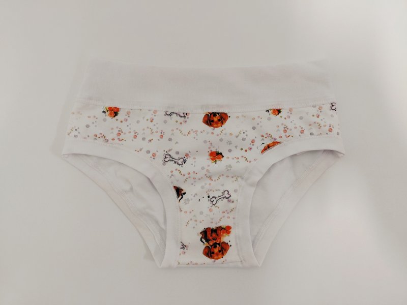 Emy Bimba kalhotky dívčí 2946 bílé  | Vermali.cz