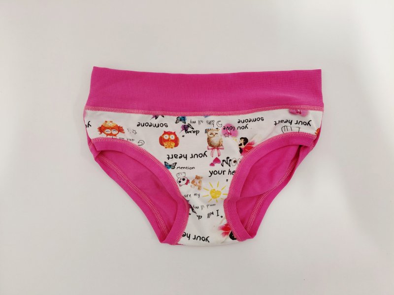 Emy Bimba kalhotky dívčí 2990 tmavě růžové | Vermali.cz