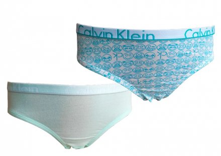Calvin Klein kalhotky dívčí 2 PACK g80g800026-098